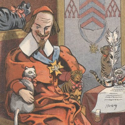 Richelieu et ses chats (Montorgueil, Jouons à l'Histoire !) - Job