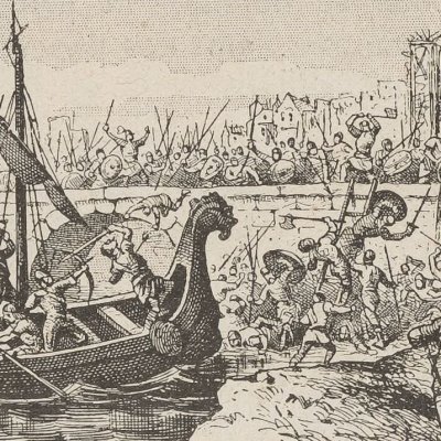 Siège de Paris par les Normands (Augé, Histoire de France en images)