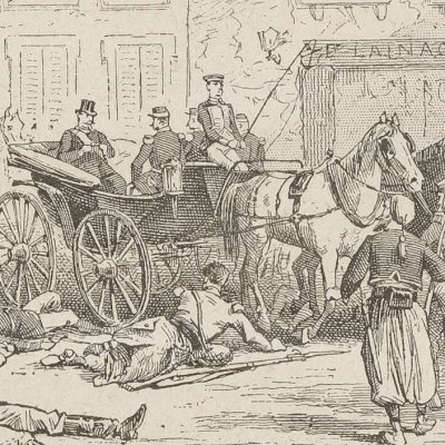 Napoléon III capitule à Sedan (Augé, Histoire de France en images)