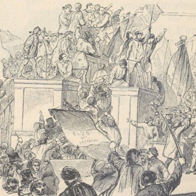 Le peuple à la Chambre le 15 mai 1848 (Aulard et Debidour, 1902)