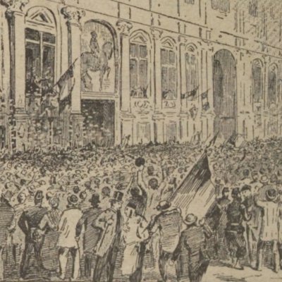 Proclamation of the Republic, 1870 (Aulard, History of France. Intermediate course, 1895)