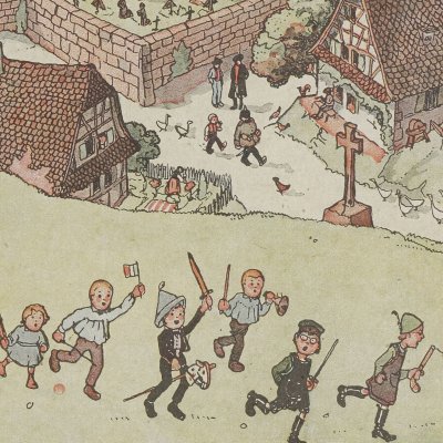 Les jeux des enfants (Hansi, Mon village)