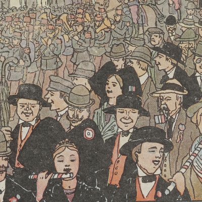 Célébration du 14 juillet à Nancy (Hansi, Mon village)