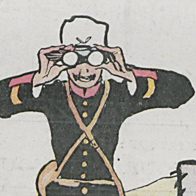 « En avant la réserve ! » (Le Sourire, 5 sept. 1912) - G. Pavis