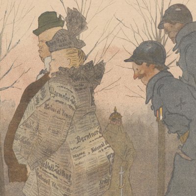 Chiffons en papier (Le Rire, 11 janvier 1919) - A. Vallée