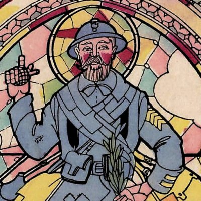 Saint Poilu. Faites qu'on ne manque jamais de Pinard (Carte postale) - Maréchaux ?