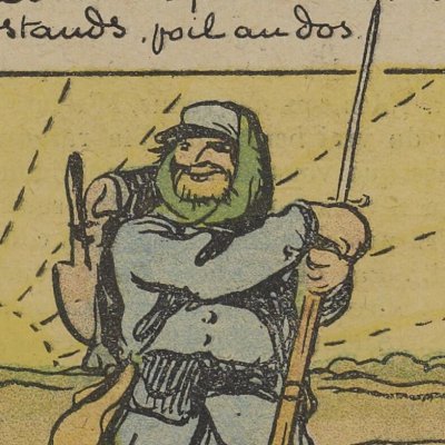 Les ancêtres du poilu  (Nos Poilus, avril 1915) - Lucien Métivet