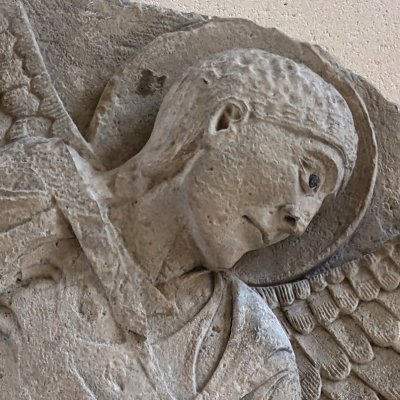  Saint Michel terrassant le dragon (Chapelle Saint-Michel, abbaye Notre-Dame de Nevers)