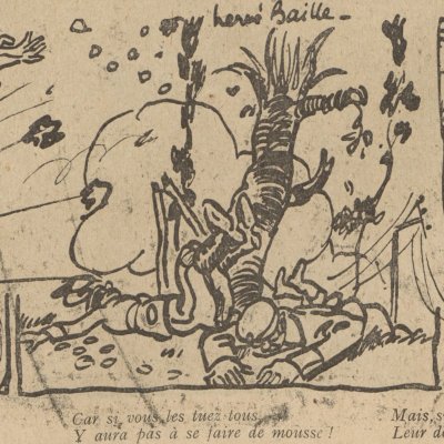 « Ne gaspillez pas ces obus… » (Interview de ma concierge, La Baïonnette, 21 novembre 1918) - Hervé Baille