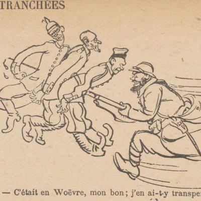 Marius aux tranchées (Le Rire, 4 janvier 1919) - G. Pavis