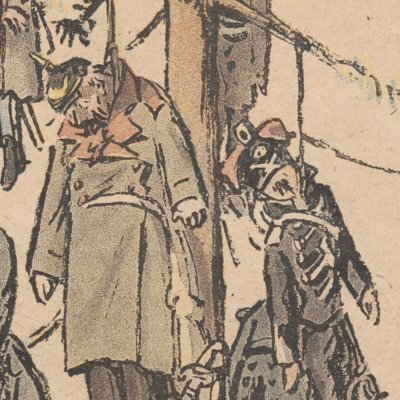 L'arbre de Noël (Le Rire, 21 décembre 1918) - Nob