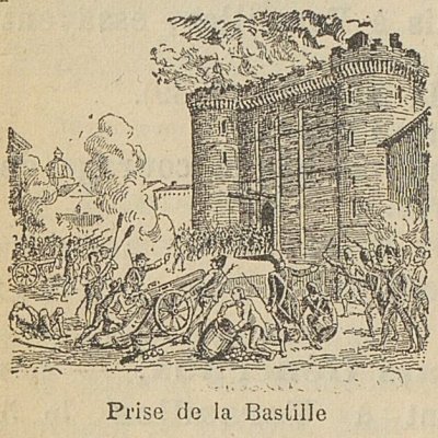 Prise de la Bastille (Plomion, Histoire de France, cours préparatoire)
