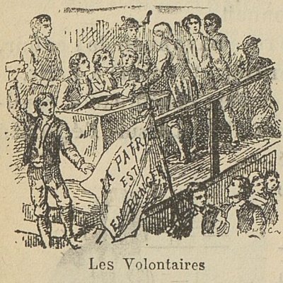 Les Volontaires (Plomion, Histoire de France, cours préparatoire)