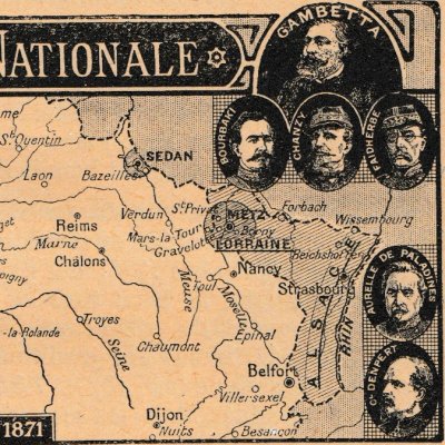 La Défense nationale. Guerre de 1870-1871 (Gauthier et Deschamps, Cours moyen d'Histoire de France)
