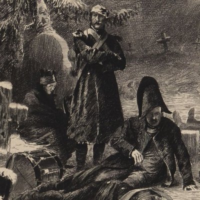 Le cimetière d'Eylau (V. Hugo, La légende des siècles, Edition nationale, t10) - Champollion d'après Le Blant