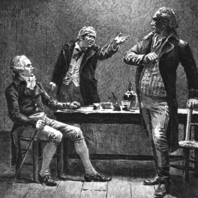 Le cabaret de la rue du Paon (V. Hugo, Quatre-vingt-treize, Edition nationale, t34) - 