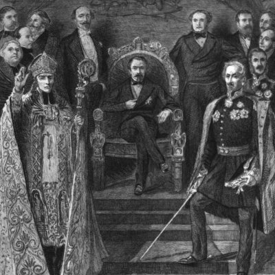 Louis Bonaparte (V. Hugo, Napoléon le Petit, Edition nationale, t35) - Faivre d'après Métivet