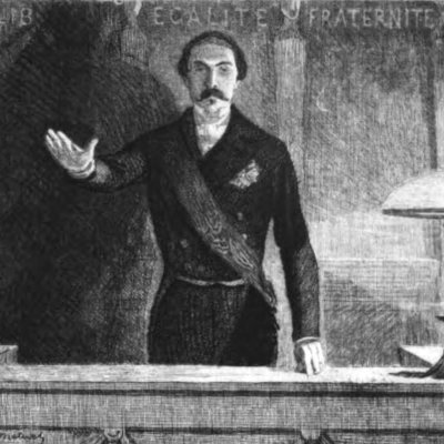 « Le 20 décembre 1848 » (V. Hugo, Napoléon le Petit, Edition nationale, t35) - Faivre d'après Métivet