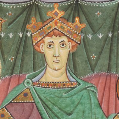 Hommage des Provinces à l'empereur (Évangéliaire d'Othon III, BSB Clm 4453, F23v-24)