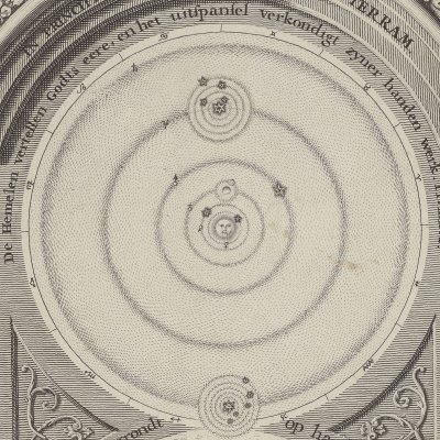 Création du ciel et de la terre (Figures de la Bible, 1728) - G. van der Gouwen d'après Gerard Hoet