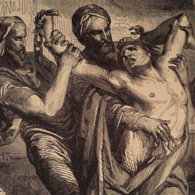 Les démoniaques de Gadara (Illustrirte Pracht-Bibel, 1862) - Otto Delitsch