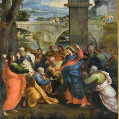 La remise des clefs à saint Pierre - A. Ranc et J. Charmeton