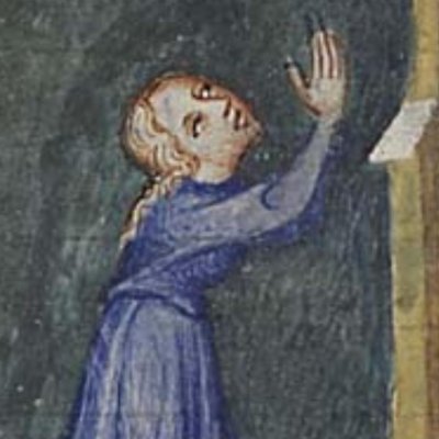 Sarra insultée par une servante demande à Dieu de mourir (Bible historiale de Petrus Comestor, F248r) - Jean Bondol