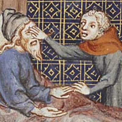 Guérison de Tobit (Bible historiale de Petrus Comestor, F250v) - Jean Bondol