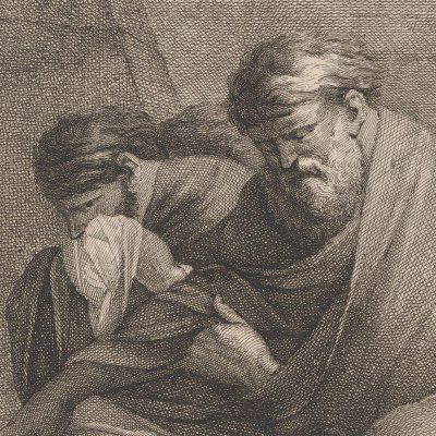 Tobit ensevelissant les morts - Somer d'après Bourdon ?
