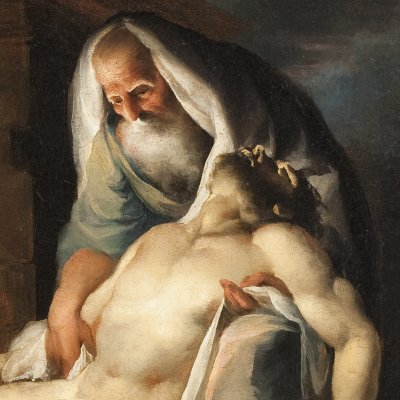 Tobit ensevelissant les morts - Giovanni David