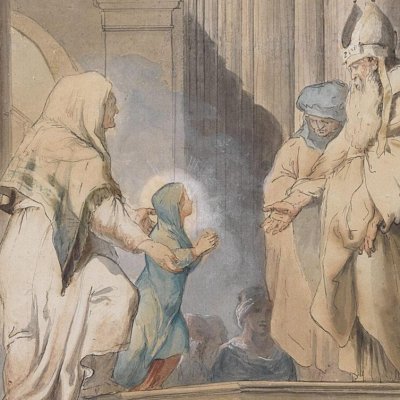 Présentation de la Vierge au Temple - Giovanni David
