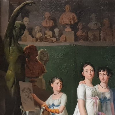 L'atelier de Houdon (version des Arts décoratifs) - Boilly
