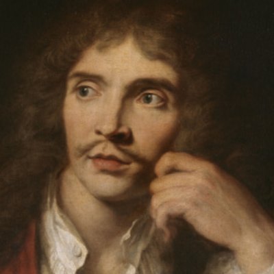 Portrait de Molière - Charles-Antoine Coypel