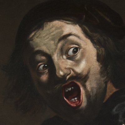 Autoportrait et scène magique - Pieter van Laer