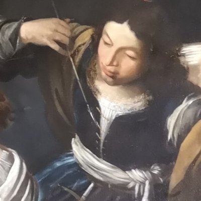 Ulysse reconnaissant Achille parmi les filles de Lycomède - Artemisia Gentileschi