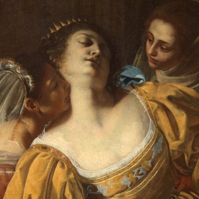 Esther et Assuérus - Artemisia Gentileschi