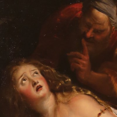 Suzanne et les vieillards (version de la Galerie Borghèse) - Rubens