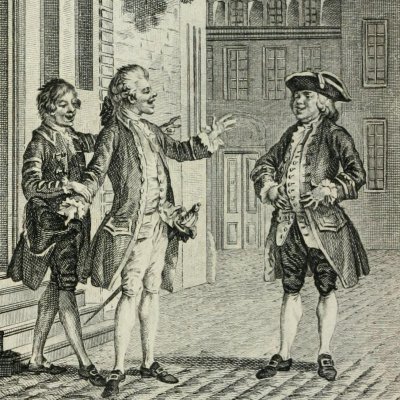 Crispin rival de son maître (Lesage, Œuvres choisies, 1810, t12) - Marillier