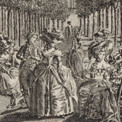 La soirée au Jardin (Scènes du Palais-Royal…, n°9)