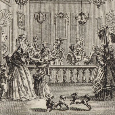 Le Salon de cire de Curtius (Scènes du Palais-Royal…, n°50)