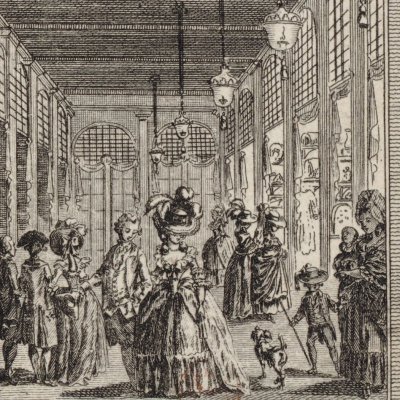 Les boutiques de bois (Scènes du Palais-Royal…, n°53)