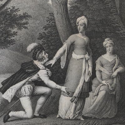 Consalve auprès de Zaïde et de Félime (Zaïde, Lepetit 1820) - Choquet