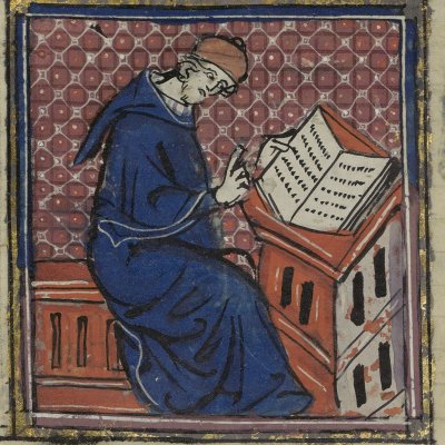 La lecture des fables (Le romant des Fables Ovide le Grant, Ms-5069 réserve, F21v)