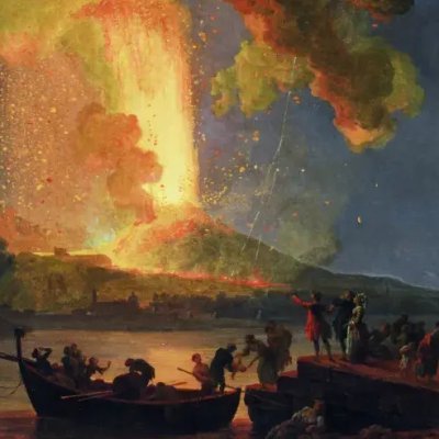 Éruption du Vésuve (version de Brest) - Volaire