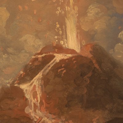 Éruption du Vésuve (version de Karlsruhe) - Volaire