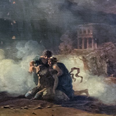 L'éruption du Vésuve - Pierre-Henri de Valenciennes