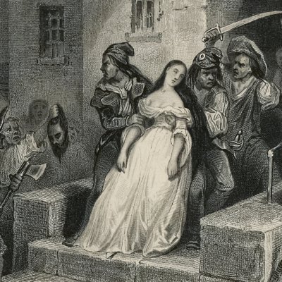 Mort de Madame de Lamballe - Tony Johannot
