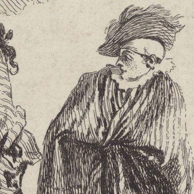 The Coquet - Boucher after Watteau