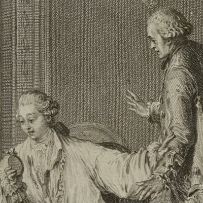 Narcisse, ou l'Amant de lui-même (Coll. compl., t5, 1774) - Moreau