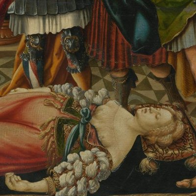 Le suicide de Lucrèce (Cycle historique) - Jörg Breu l'Ancien
